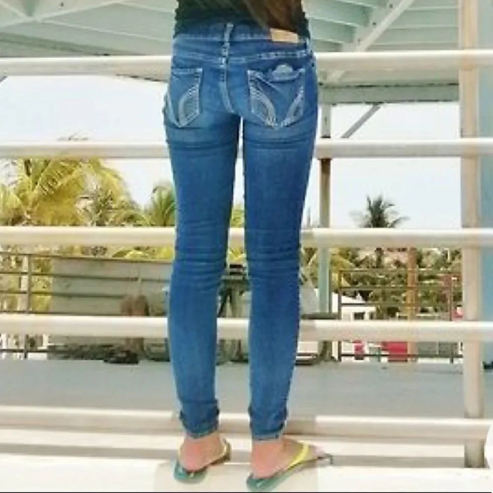 Hollister 00R Straight Leg Fit Blue Jeans